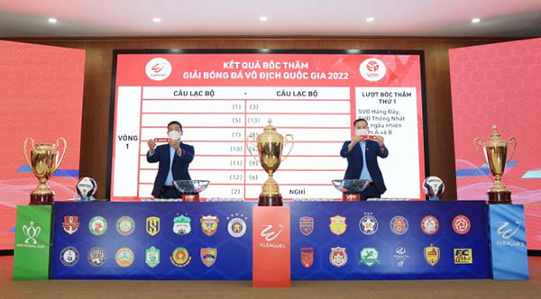 Bốc Thăm, Xếp Lịch Bóng Đá Chuyên Nghiệp Mùa Giải 2022