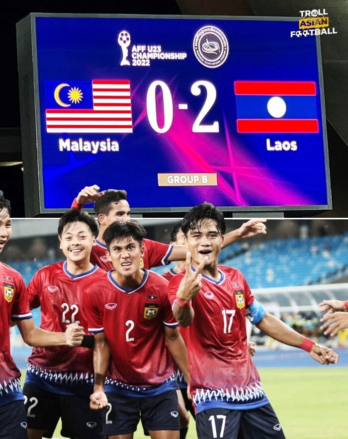 U23 Lào Đè Bẹp Malaysia, Thách Thức Việt Nam Và Thái Lan