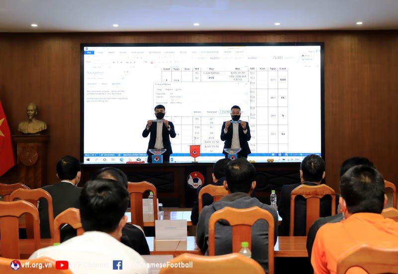 Bốc Thăm Xếp Lịch Thi Đấu Giải Bóng Đá Hạng Nhì Quốc Gia 2022