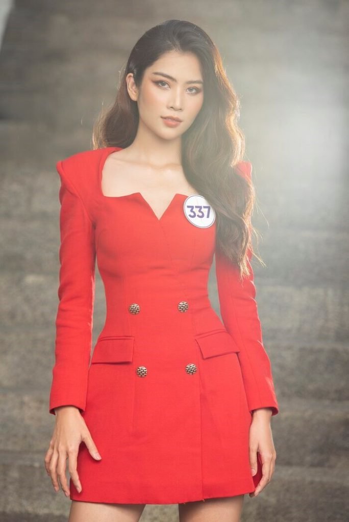 Miss Universe Vietnam 2022: Lệ Nam Hứa Cố Gắng Thi Luôn Phần Của Nam Em