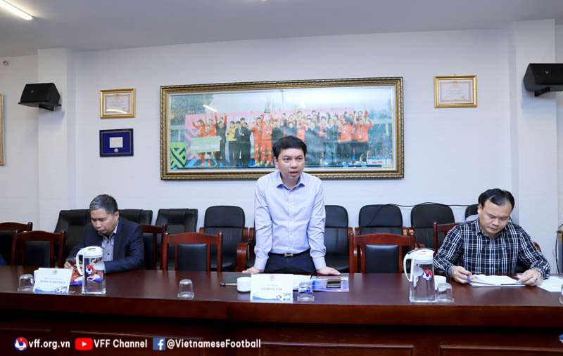 Tiểu Ban An Ninh Trận Đấu Việt Nam - Oman Họp Rà Soát Công Tác Tổ Chức Trận Đấu