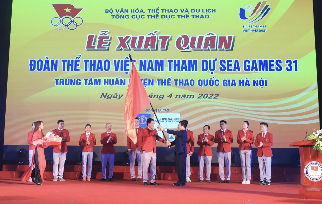 Lễ Xuất Quân Đoàn Thể Thao Việt Nam Tham Dự Sea Games 31