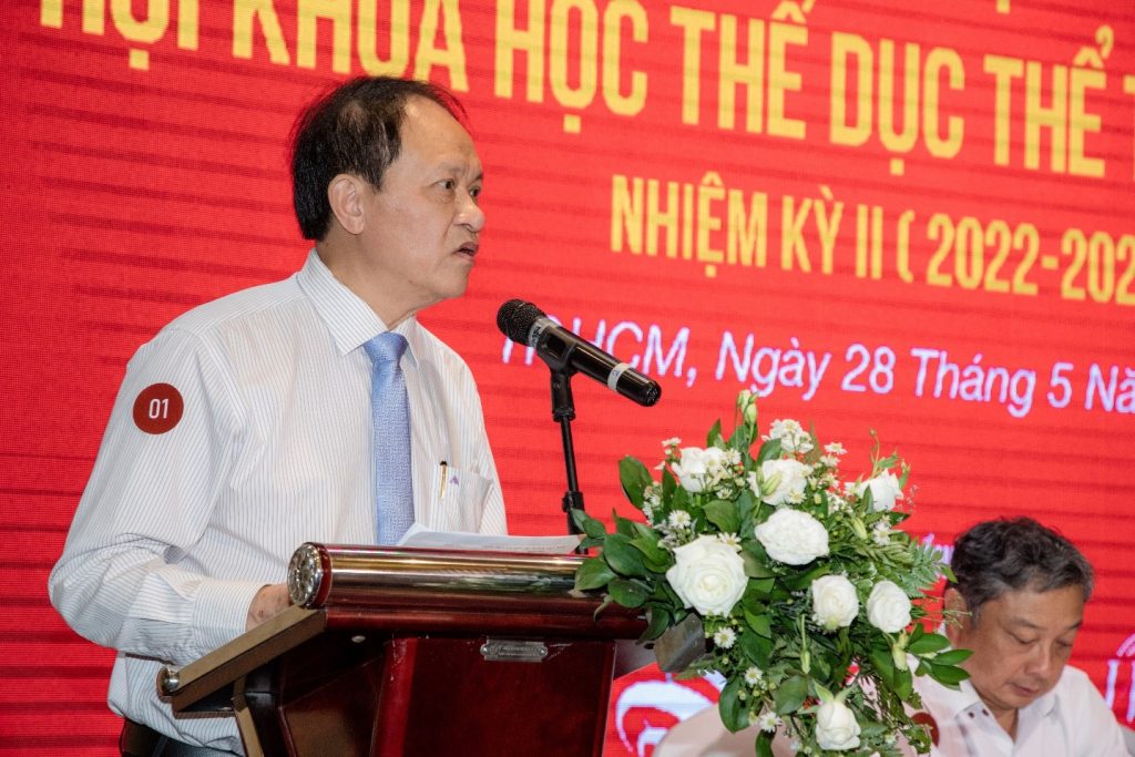 Gs.ts Lê Quý Phượng Được Tín Nhiệm Bầu Giữ Chức Chủ Tịch Hội Khoa Học Tdtt Việt Nam