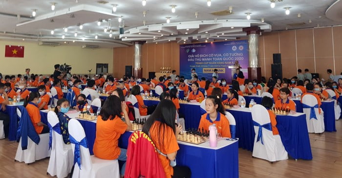 Khởi Tranh Giải Vô Địch Cờ Vua Xuất Sắc Quốc Gia Năm 2022 Tranh Cúp Nam Á Bank