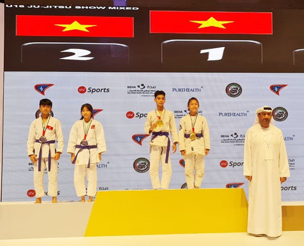 Việt Nam Giành Hcv Tại Giải Vô Địch Jujitsu Thế Giới 2022
