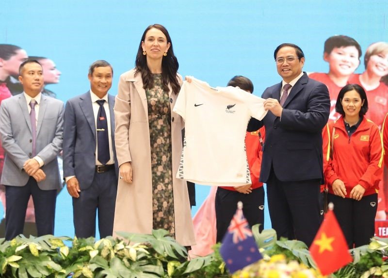 Thủ Tướng Phạm Minh Chính Và Thủ Tướng New Zealand Gặp Đại Diện Đt Nữ Việt Nam