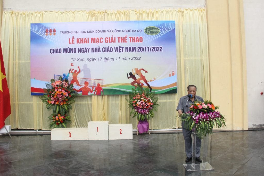 Ngày Hội Thể Thao Của Sinh Viên Trường Đại Học Kinh Doanh Và Công Nghệ Hà Nội
