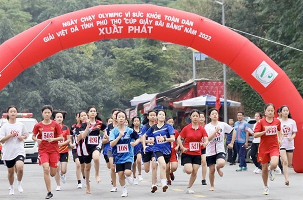 Phú Thọ Tổ Chức Ngày Chạy Olympic Vì Sức Khỏe Toàn Dân Và Giải Việt Dã “Cúp Giấy Bãi Bằng” Năm 2022