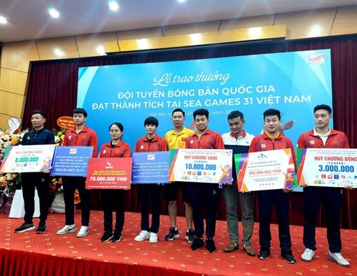 Bóng Bàn Việt Nam Nỗ Lực Hoàn Thành Mục Tiêu Tại Sea Games 32