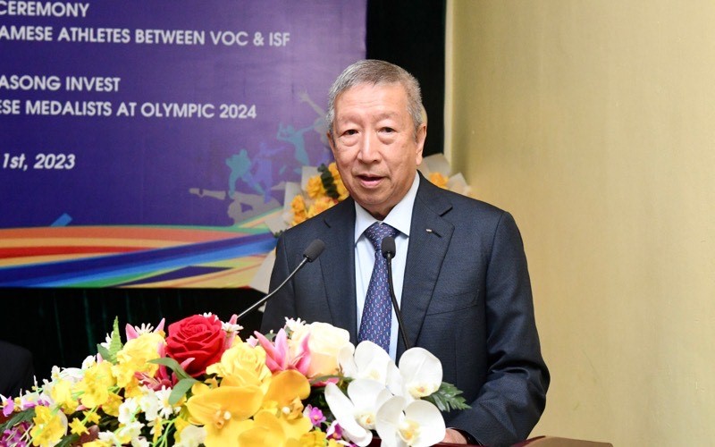 Lễ Công Bố Thỏa Thuận Hợp Tác Giữa Ủy Ban Olympic Việt Nam Và Quỹ Chiến Lược Thể Thao Quốc Tế