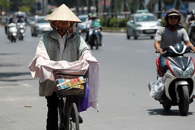 Miền Bắc Tăng Nhiệt, Một Số Nơi Nắng Nóng