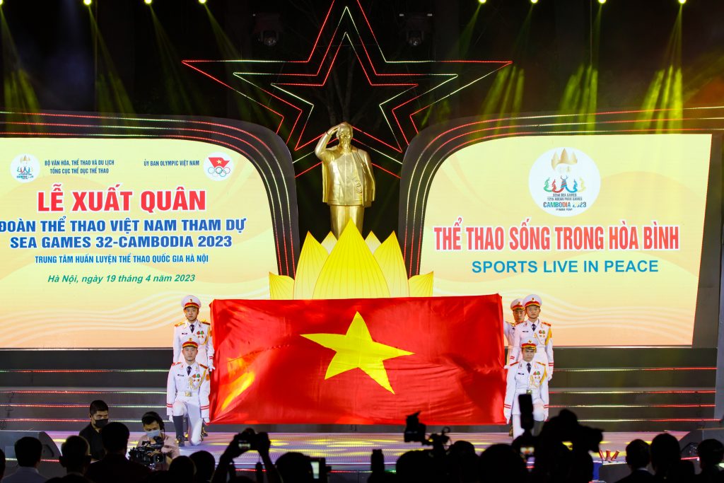 Lễ Xuất Quân Đoàn Thể Thao Việt Nam Tham Dự Sea Games 32