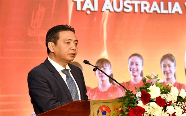 Lễ Xuất Quân Đội Tuyển Bóng Đá Nữ Việt Nam Tham Dự World Cup 2023