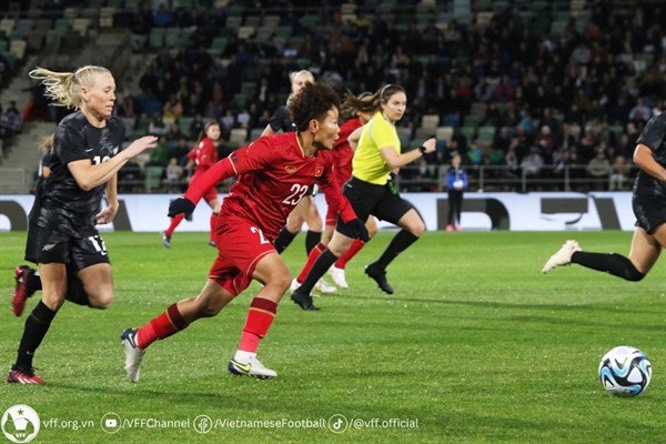 Đt Nữ Việt Nam Thua Đt Nữ New Zealand Với Tỷ Số 0-2