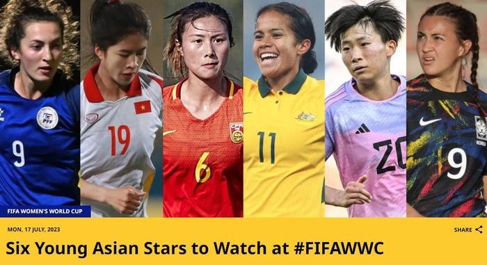 Thanh Nhã Được Afc Dự Đoán Sẽ Tỏa Sáng Ở World Cup 2023