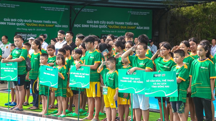 Khai Mạc Giải Bơi Cứu Đuối Thanh Thiếu Nhi, Học Sinh Toàn Quốc “Đường Đua Xanh” Năm 2023