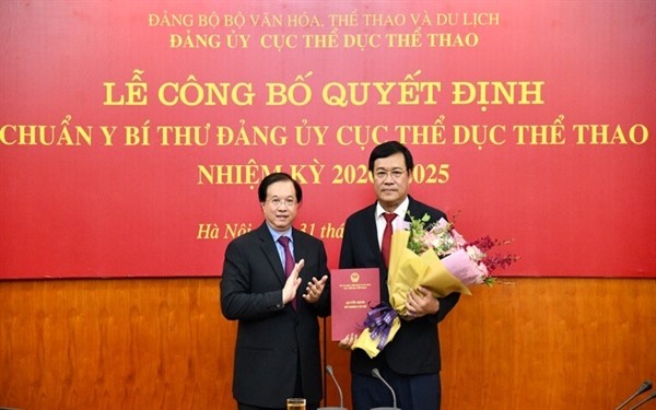 Đồng Chí Đặng Hà Việt Giữ Chức Bí Thư Đảng Ủy Cục Tdtt
