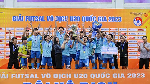 Cao Bằng Vô Địch Giải Futsal U20 Quốc Gia 2023