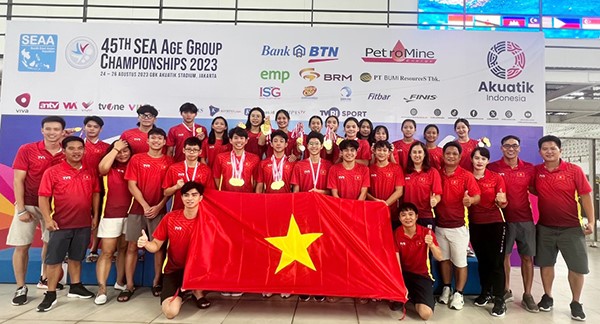 Đt Bơi Việt Nam Dẫn Đầu Thành Tích Tại Giải Vô Địch Các Nhóm Tuổi Đông Nam Á 2023