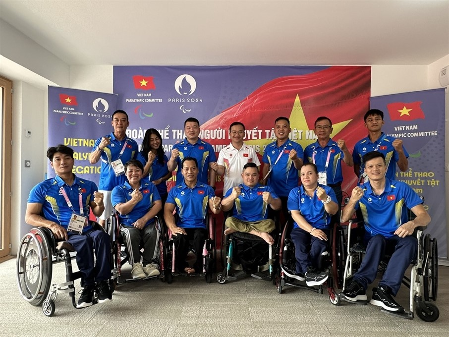 Đoàn Thể Thao Người Khuyết Tật Việt Nam Tham Dự Lễ Khai Mạc Paralympic Với 10 Thành Viên