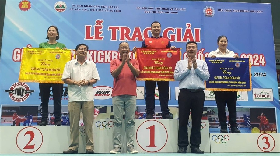 Hà Nội Nhất Toàn Đoàn Giải Vô Địch Kickboxing Toàn Quốc 2024