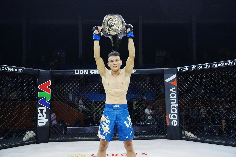 Lê Văn Tuần Hạ Knockout Phạm Văn Nam, Lên Ngôi Vương Lion Championship 56Kg