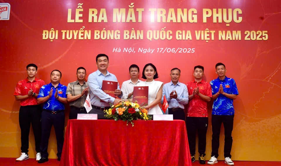 “Chiến Bào” Mới – Khát Vọng Mới: Bóng Bàn Việt Nam Sẵn Sàng Bứt Phá Cùng Kamito