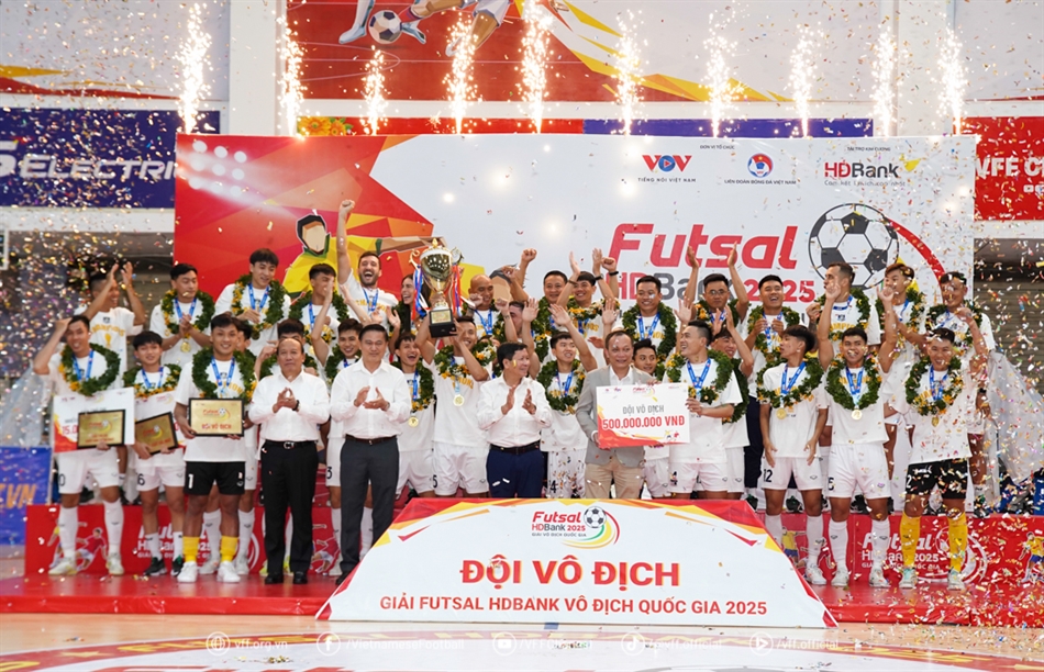 Thái Sơn Nam Lần Thứ 14 Đăng Quang, Khẳng Định Vị Thế “Đế Chế” Futsal Việt