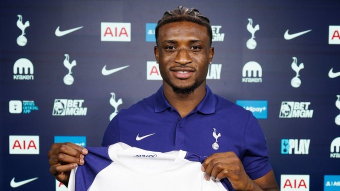 Mohammed Kudus “nổ bom tấn” tại Tottenham – Bản hợp đồng 55 triệu bảng, cam kết tương lai 6 năm