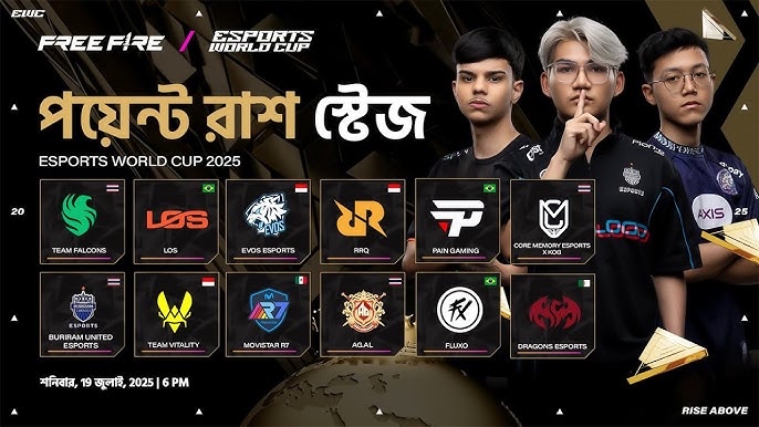Free Fire World Cup 2025: Core Memory Thống Trị “Point Rush”, Cuộc Chiến Triệu Đô Bắt Đầu