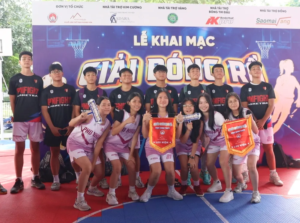 Giải Bóng rổ học sinh THPT TP.HCM 2025: Sân chơi thể thao sôi động cho học sinh