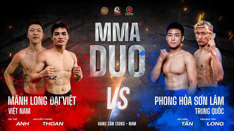 Tâm điểm LION Championship 24: Thế Anh – Thành Thoan và màn đại chiến “Mãnh Long Đại Việt” vs “Phong Hỏa Sơn Lâm”