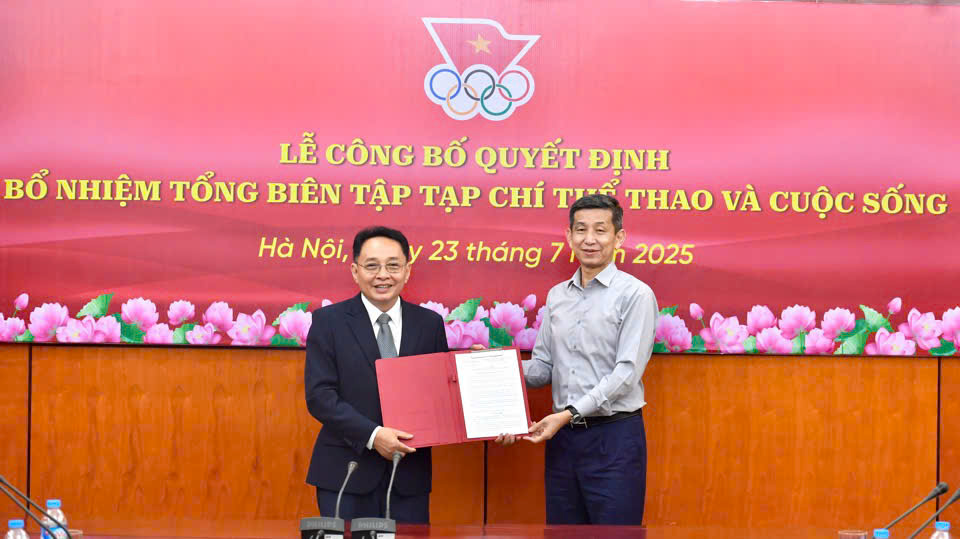 Tạp chí Thể thao và Cuộc sống có Tổng Biên tập mới: Bước chuyển mình của bản sắc và tầm nhìn