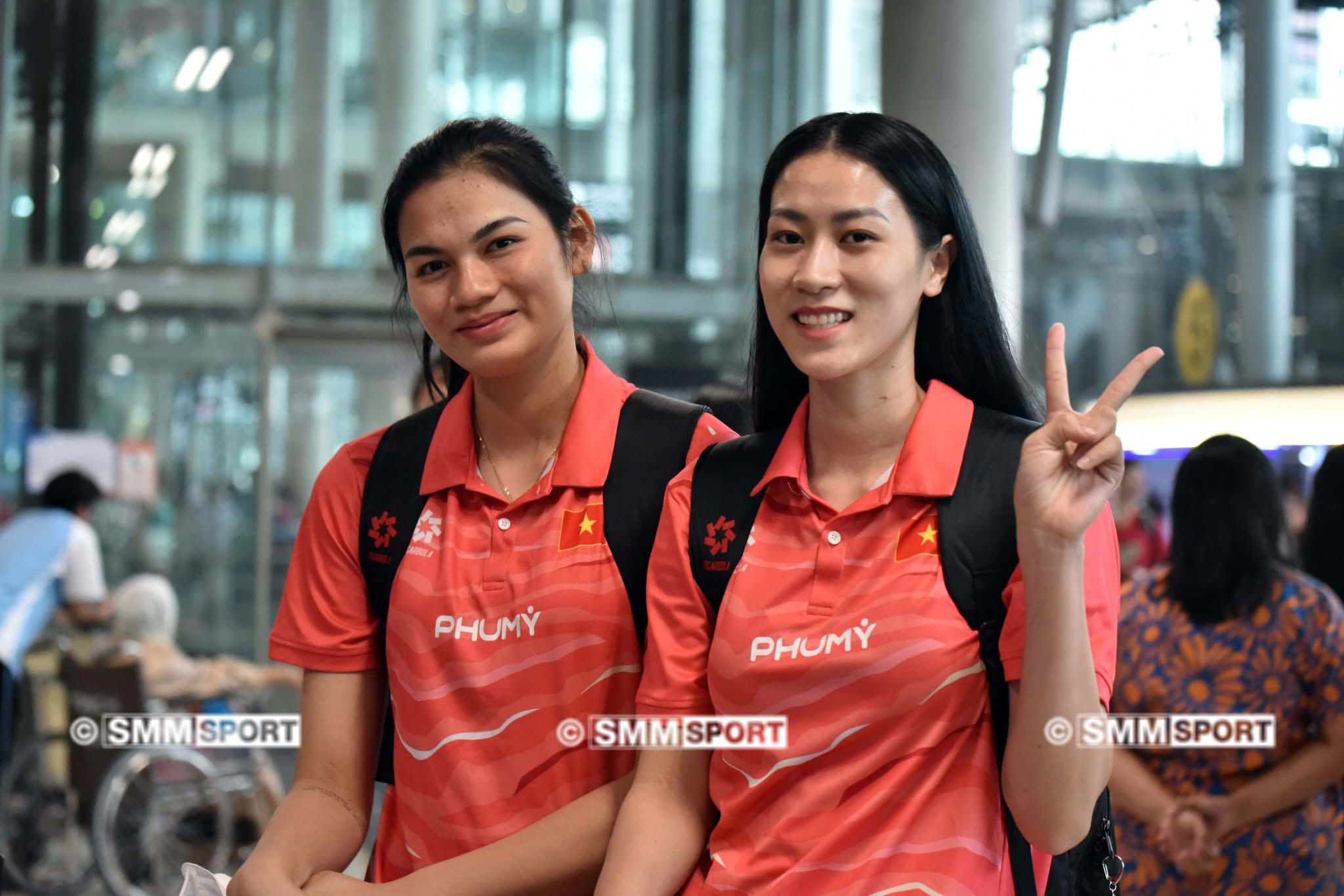 BC Nữ Việt Nam đã có mặt tại Bangkok, sẵn sàng chinh phục SEA V.League 2025!