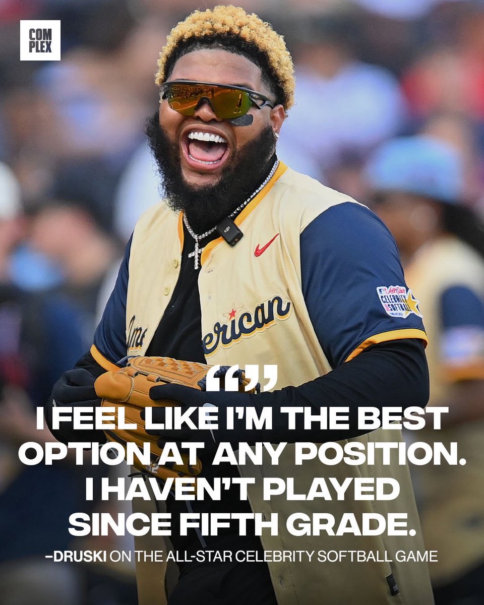 Druski và trận cầu “meme hóa” lịch sử tại MLB Celebrity Softball 2025: Khi thể thao và văn hóa Gen Z hòa làm một