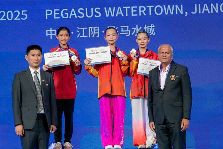 Wushu trẻ Việt Nam khép lại giải châu Á 2025 với 2 HCV – Dấu ấn rực rỡ của thế hệ kế cận