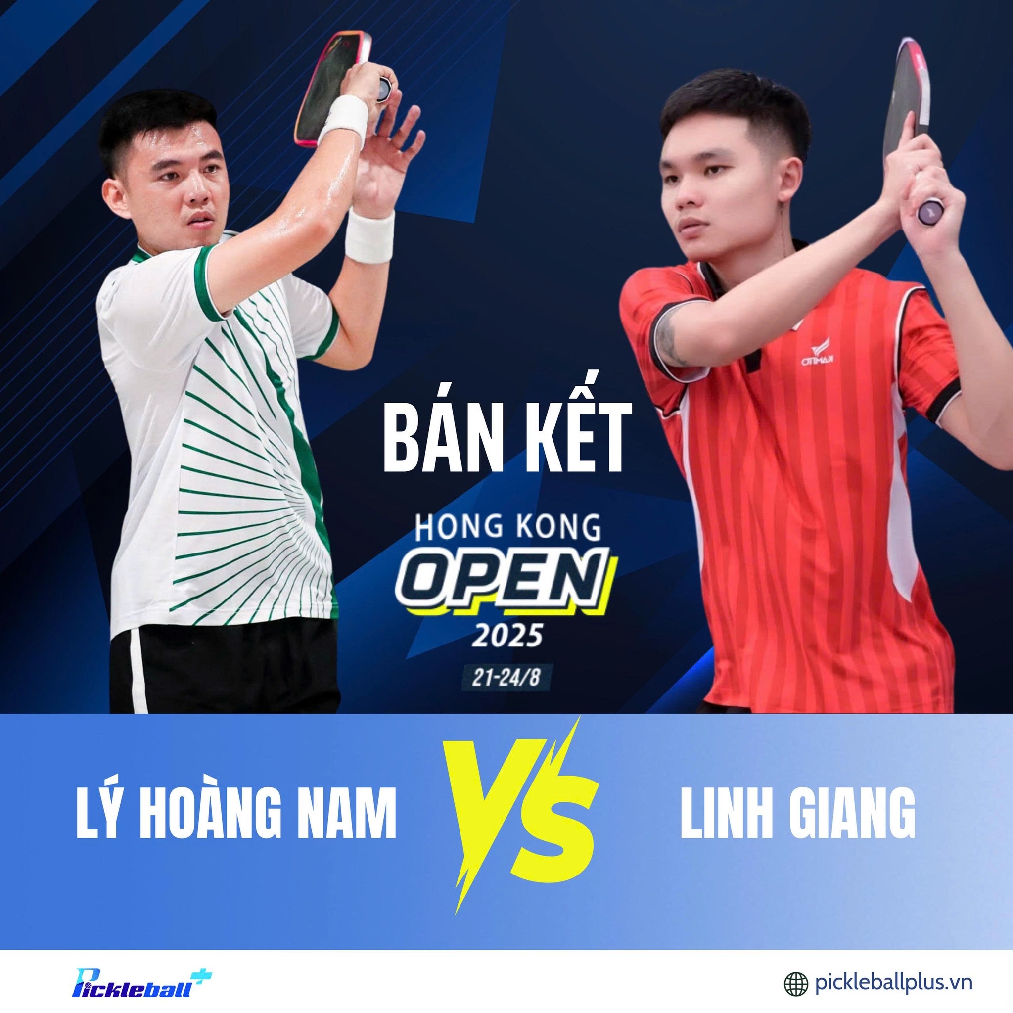 Lý Hoàng Nam – Trịnh Linh Giang: Cuộc đại chiến nội bộ Việt Nam tại bán kết Pickleball PPA Tour Asia 2025