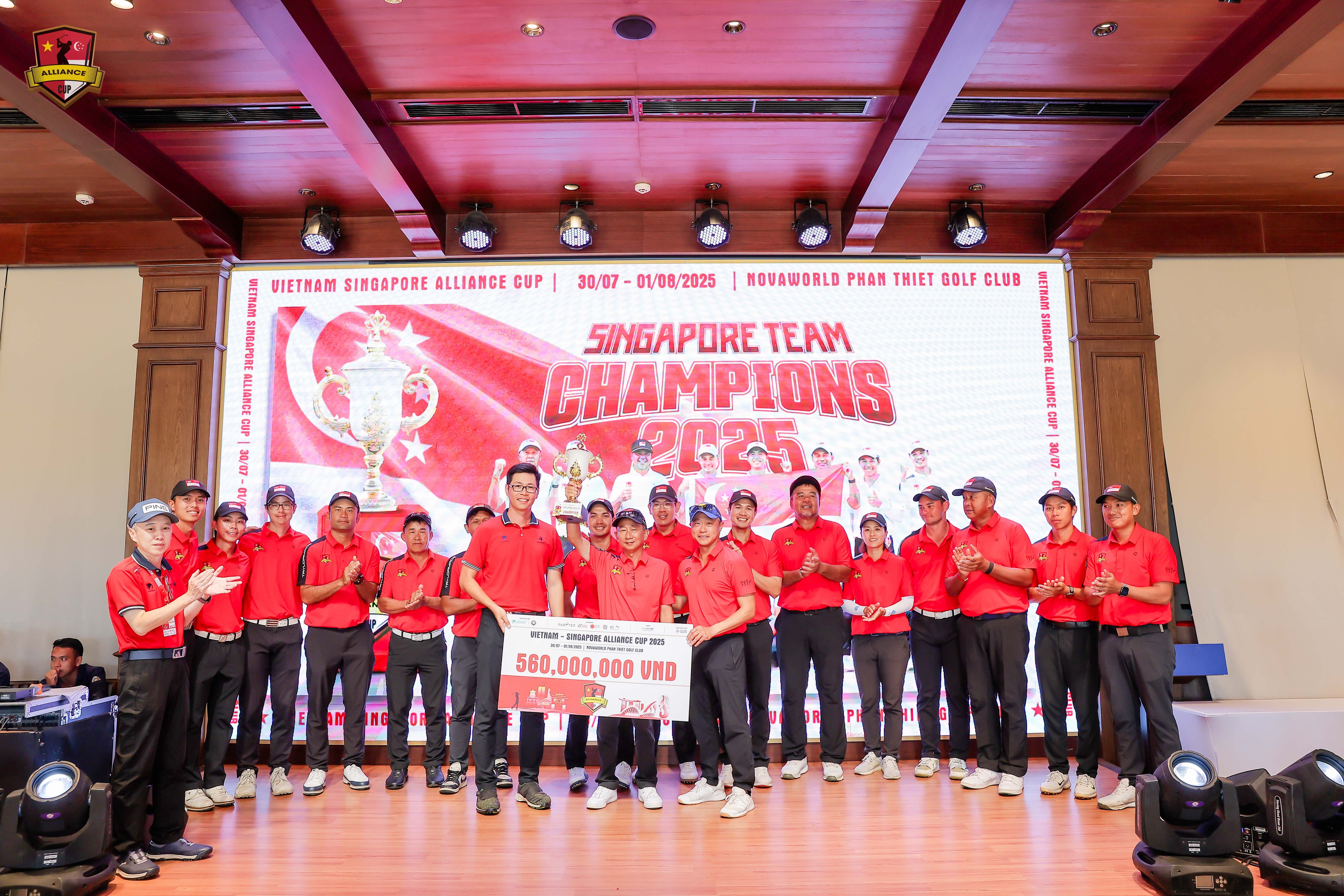 Tuyển Singapore bảo vệ thành công ngôi vương tại Alliance Cup 2025: Khi đẳng cấp lên tiếng