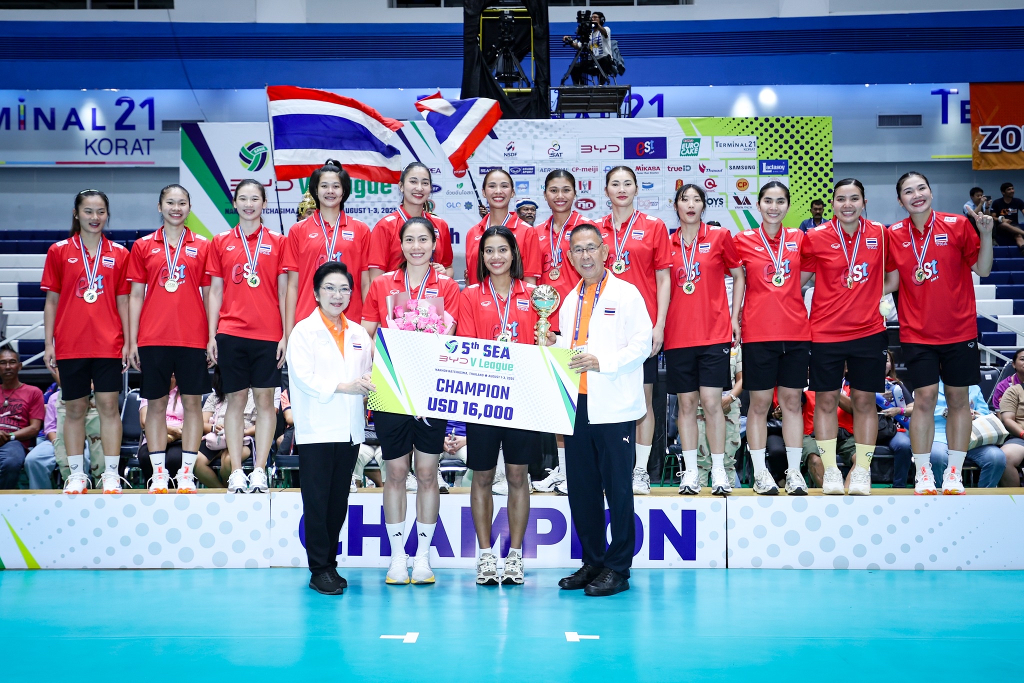 SEA V.League 2025: Chiến thắng lịch sử của bóng chuyền nữ Việt Nam trước Thái Lan