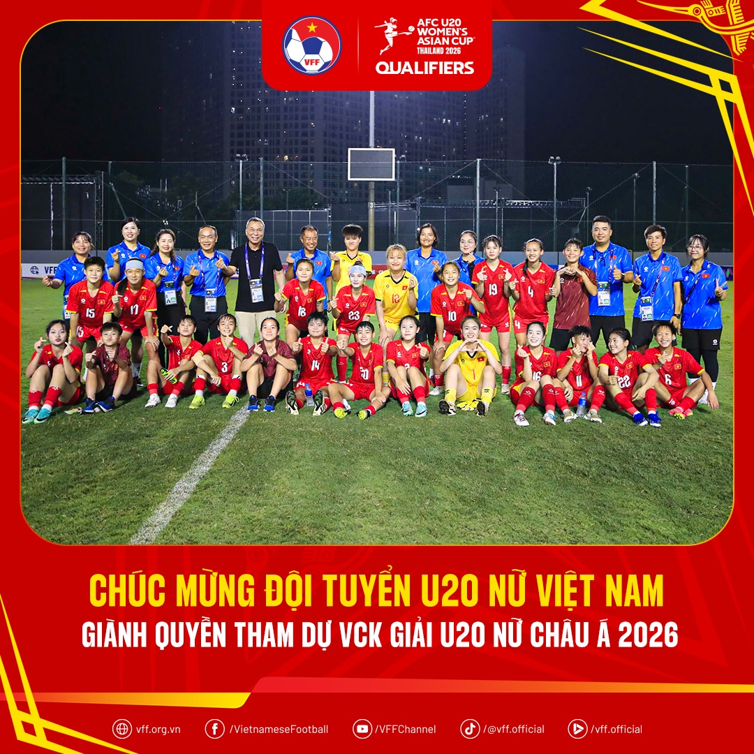 U20 nữ Việt Nam toàn thắng vòng loại, hẹn gặp châu lục ở Thái Lan
