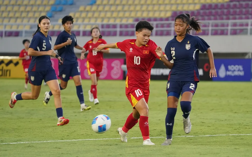 U16 nữ Việt Nam giành huy chương đồng giải U16 nữ Đông Nam Á 2025