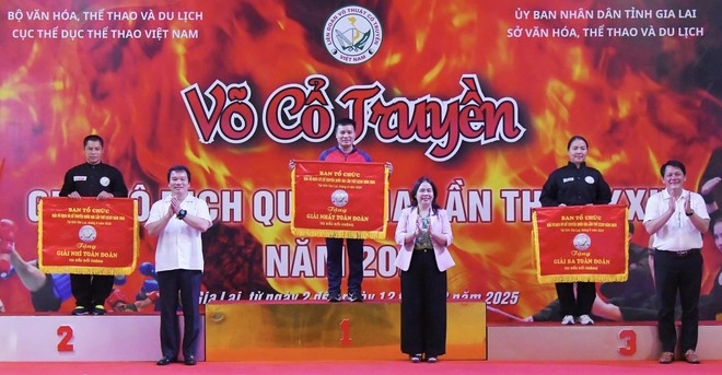 Giải vô địch Võ cổ truyền quốc gia 2025: Dấu ấn chuyên môn và tổ chức ở tầm cao mới