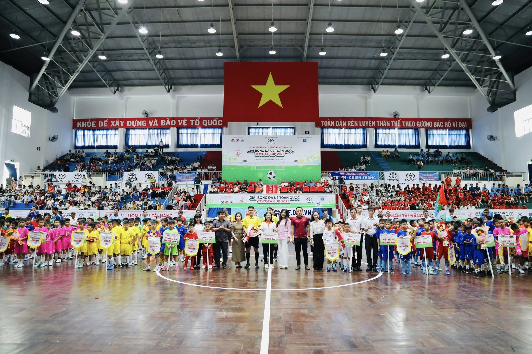 Toyota Cup U9 Toàn quốc 2025: Sân chơi bóng đá trẻ bùng nổ cảm xúc và khát vọng mới