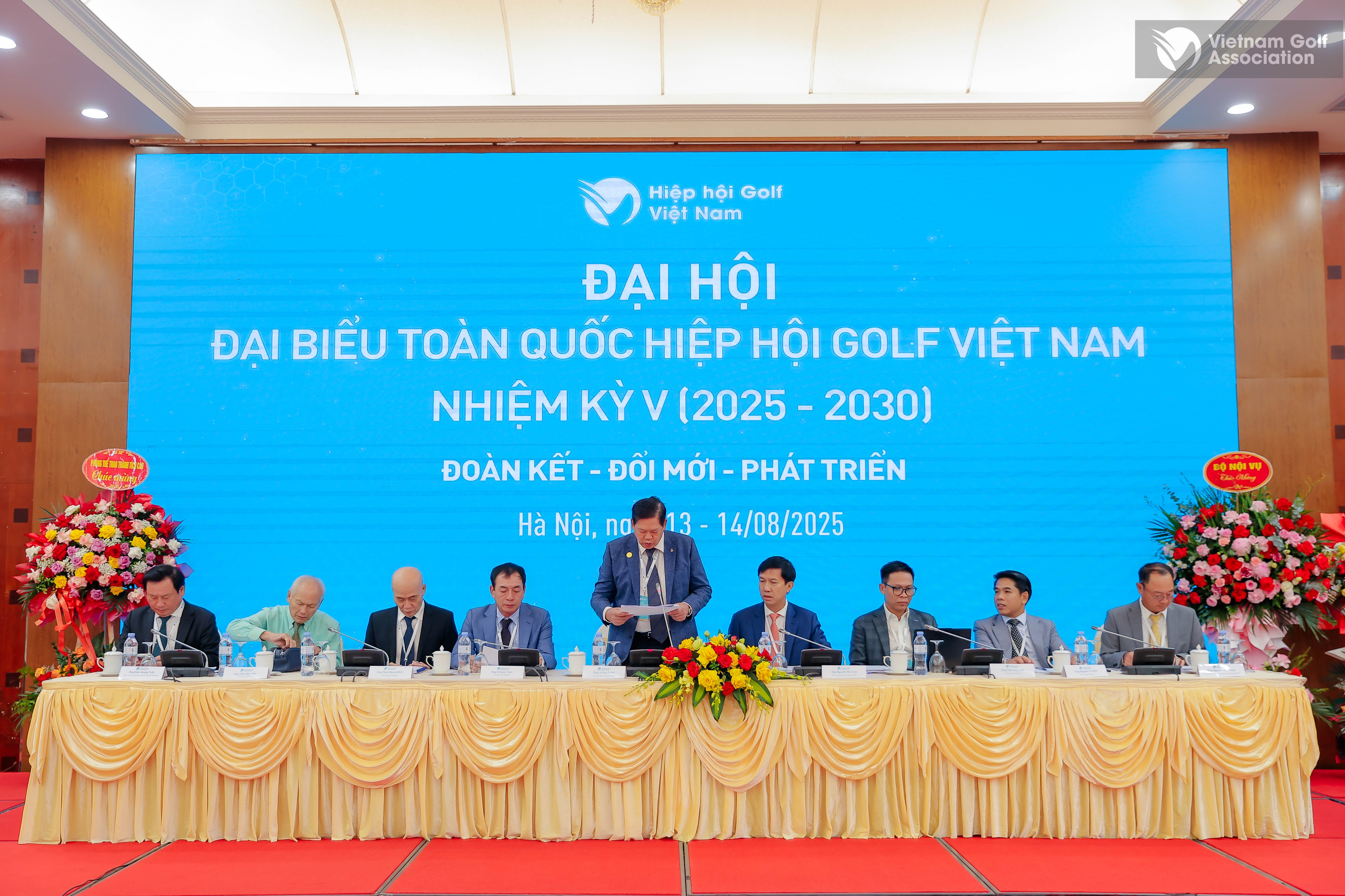 Hiệp hội Golf Việt Nam nhiệm kỳ V chính thức ra mắt, Lê Kiên Thành tái đắc cử