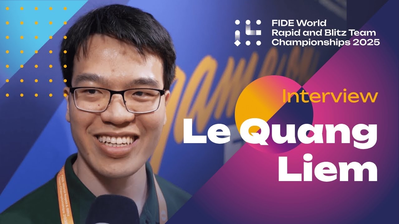 Lê Quang Liêm và tấm vé danh giá dự World Cup Cờ vua 2025: Hành trình của bản lĩnh và trí tuệ Việt