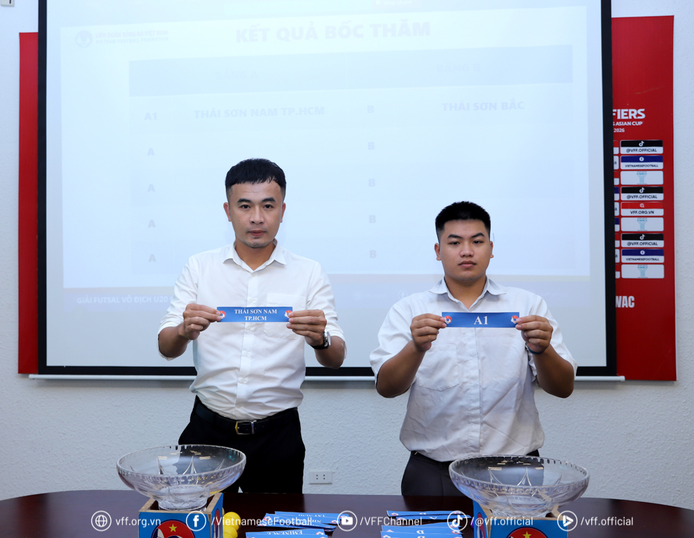 Giải futsal vô địch U20 quốc gia 2025 chính thức khởi động
