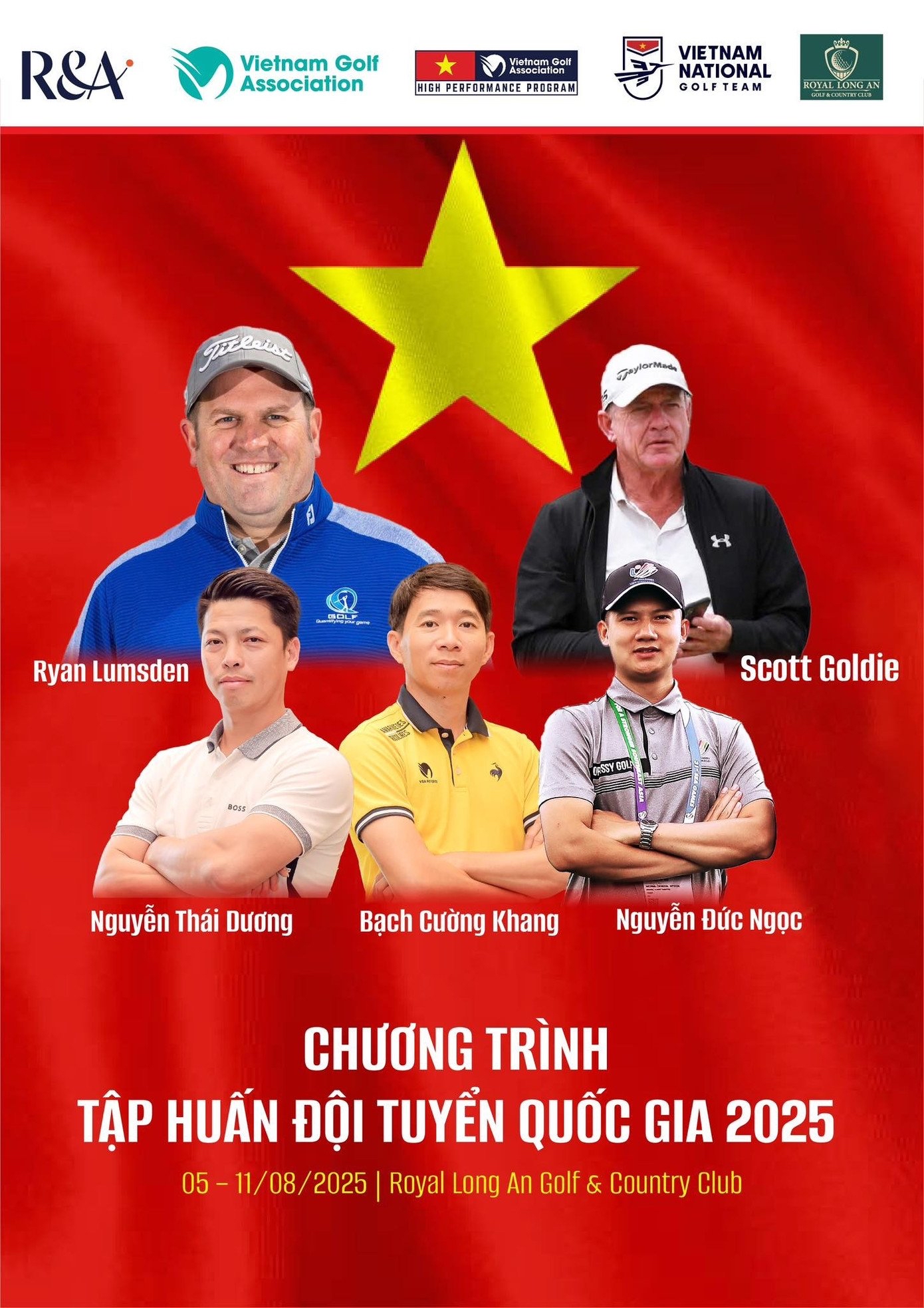 Đội tuyển golf Việt Nam: Sẵn sàng bứt phá sau khóa huấn luyện tháng 8/2025