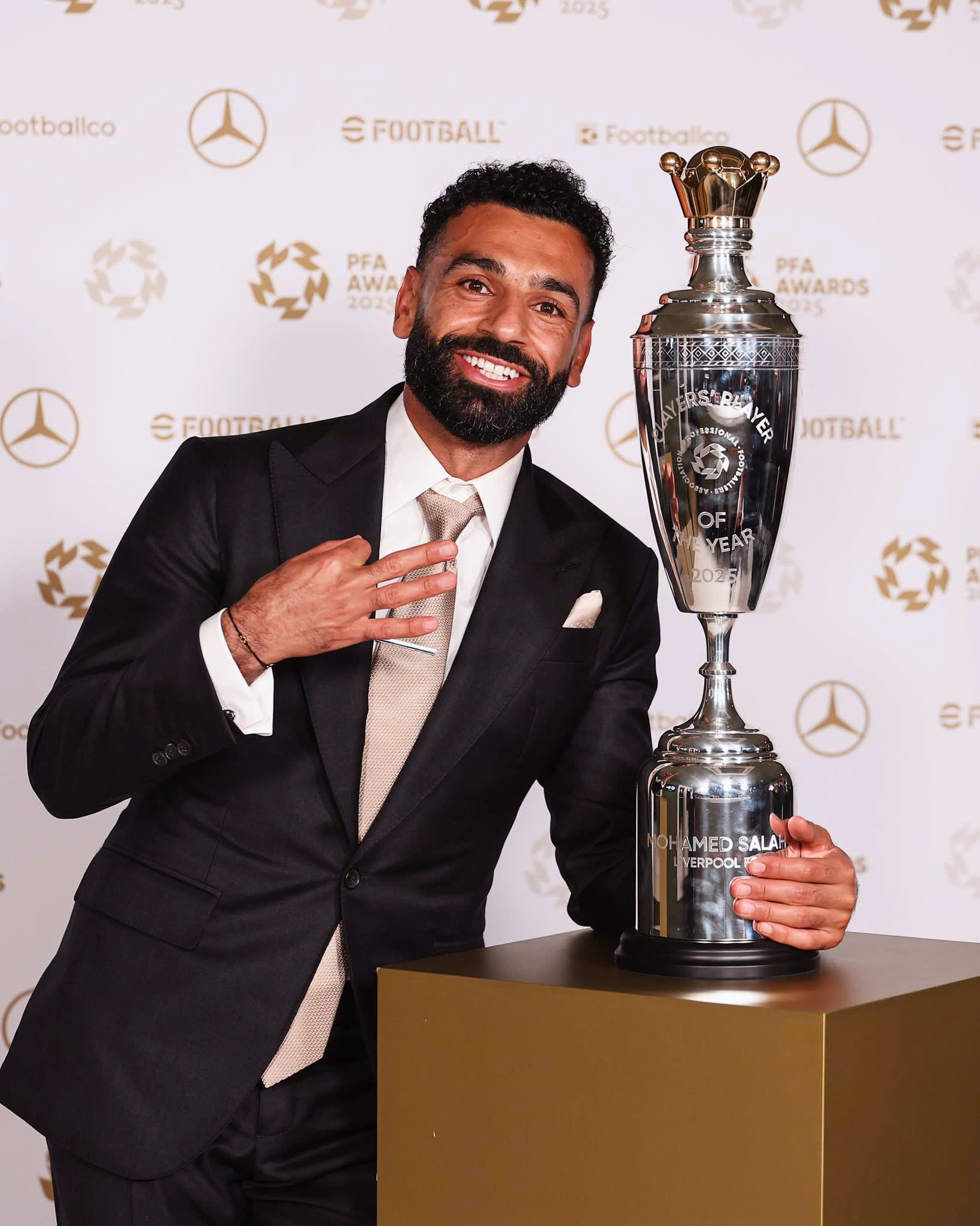 Mohamed Salah lần đầu vô tiền khoáng hậu: Vô địch PFA lần thứ ba