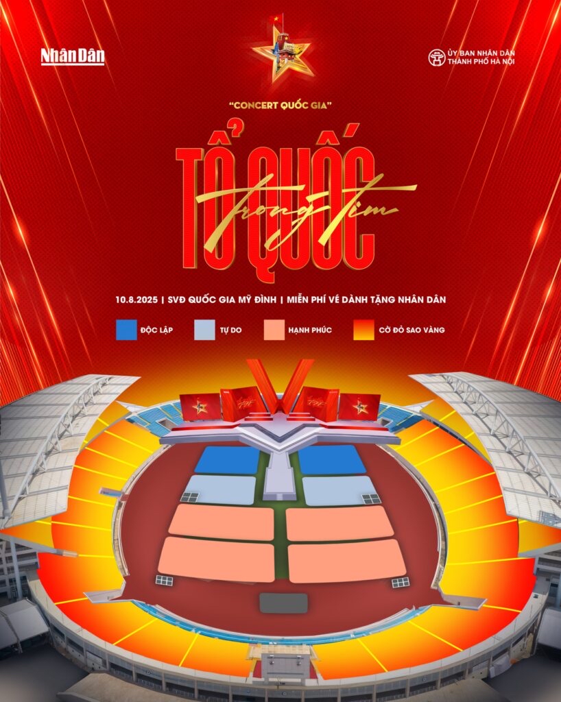 “Tổ quốc trong tim” – Concert quốc gia tôn vinh lòng yêu nước và khát vọng Việt Nam