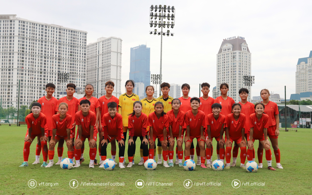 Đội tuyển U16 nữ Việt Nam sẵn sàng cho giải U16 Đông Nam Á 2025
